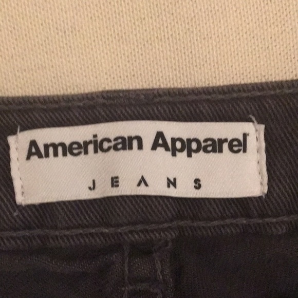 American Apparel High Waisted Jeans. Size: 27 - Picture 6 of 7